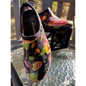 Sloggers Waterproof Garden Shoes‎ Women's Size 8 Floral Clogs